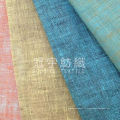 Tissu textile de maison de polyester d&#39;imitation de lin